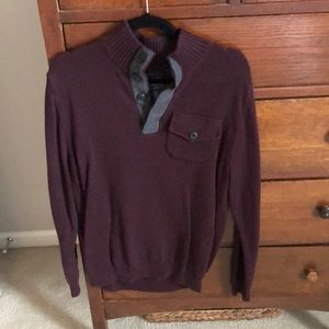 Cambridge Dry Goods maroon sweater